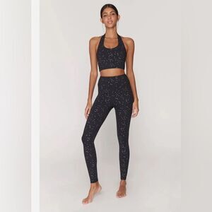 Spiritual Gangster 'Night Sky Active Print' High Waisted Legging Sz S
